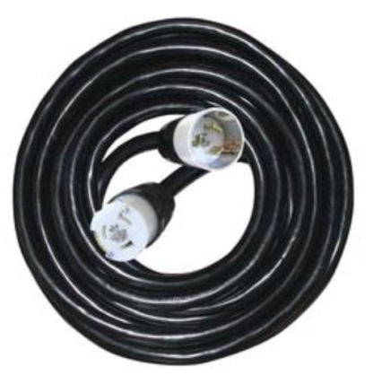 50' 240 Volt 50 AMP Temporary Power Cord
